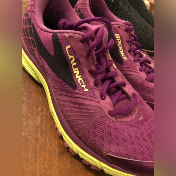 Brooks Launch 3 Women's Purple Running Shoes - Picture 12 of 12